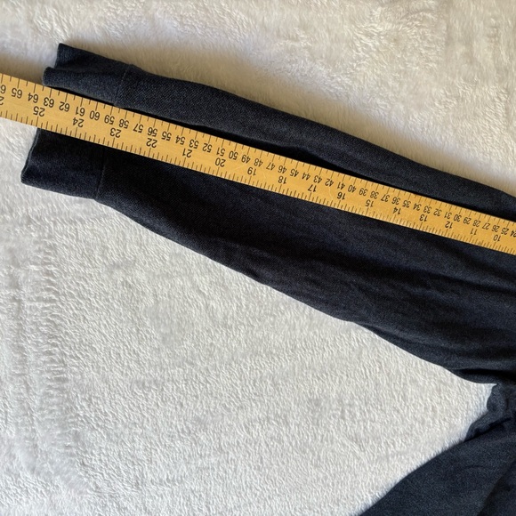 Vertigo Dark Gray Floral Cardigan Sweater Coat Oversized Size Small - Picture 13 of 15